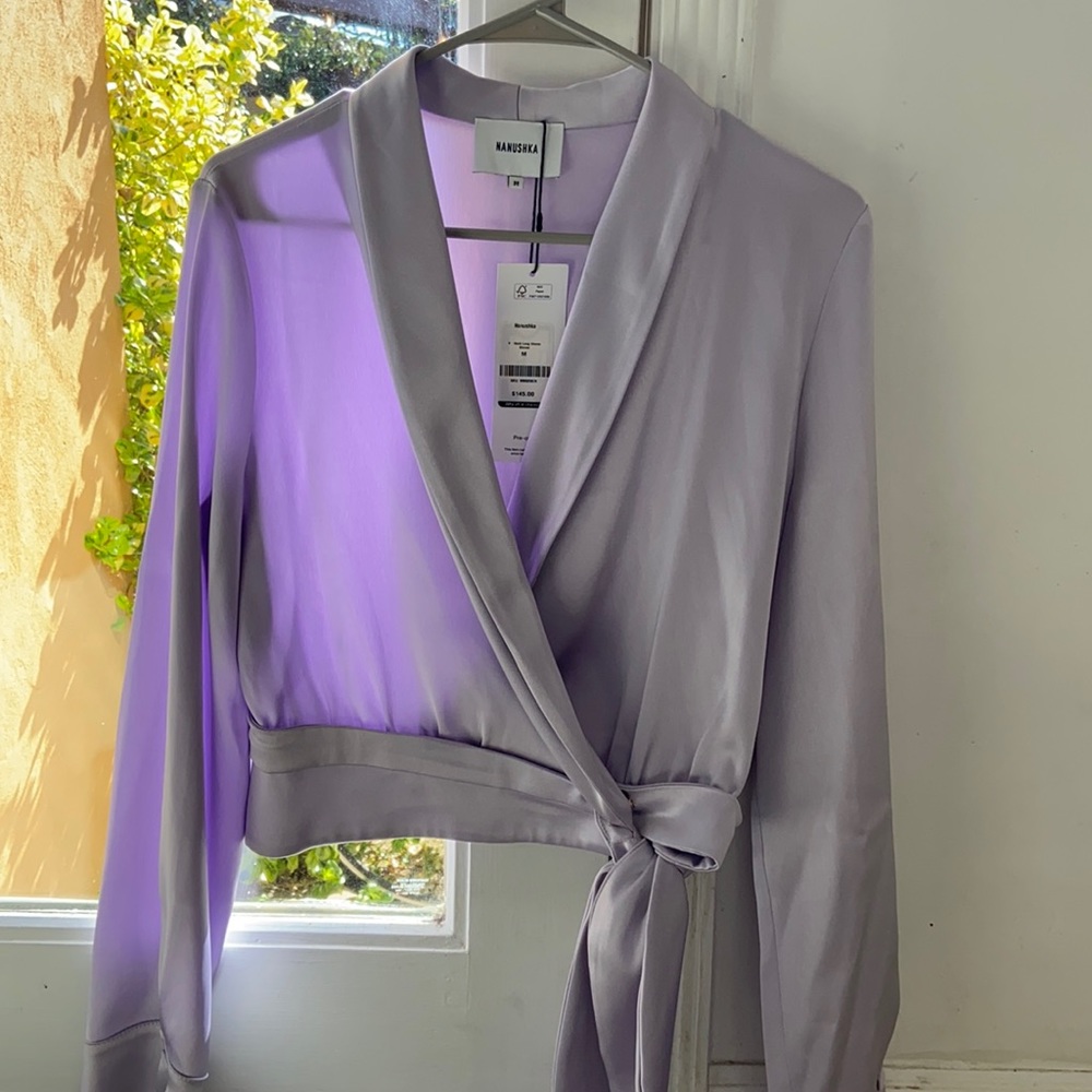 Nanushka Long Sleeve Blouse
